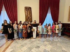 Falleras mayores de Sueca.