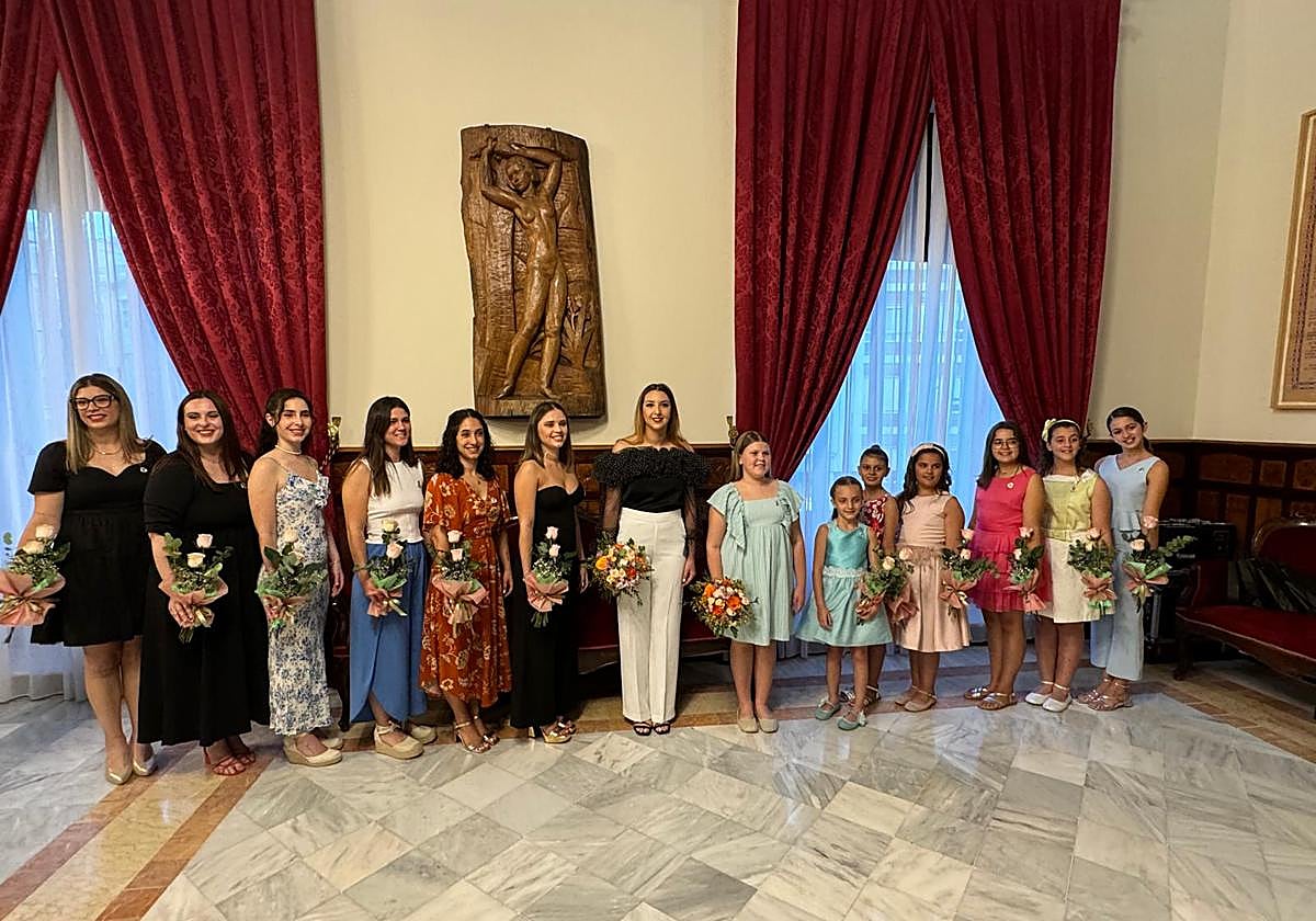 Falleras mayores de Sueca.