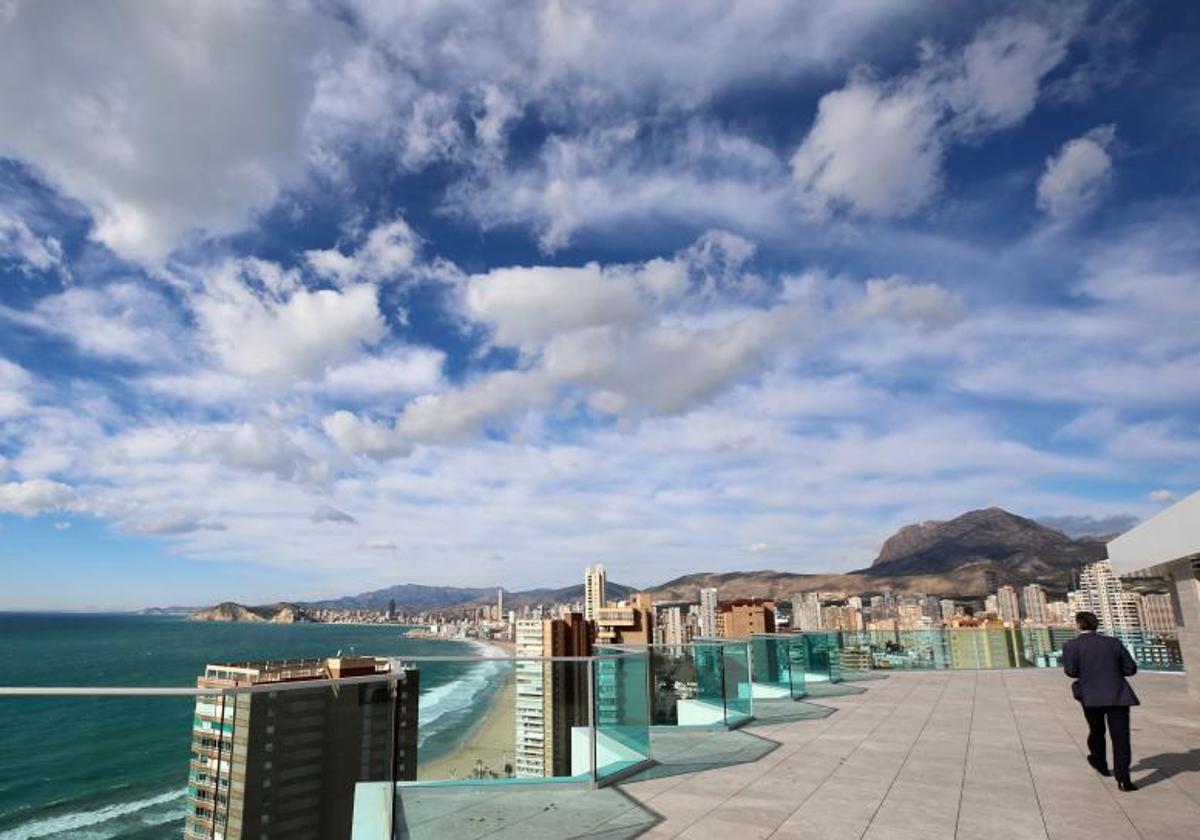 Un hotel de Benidorm, en una imagen de archivo.