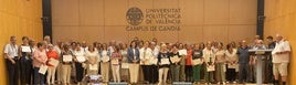 Clausura de la anterior edición del curso.