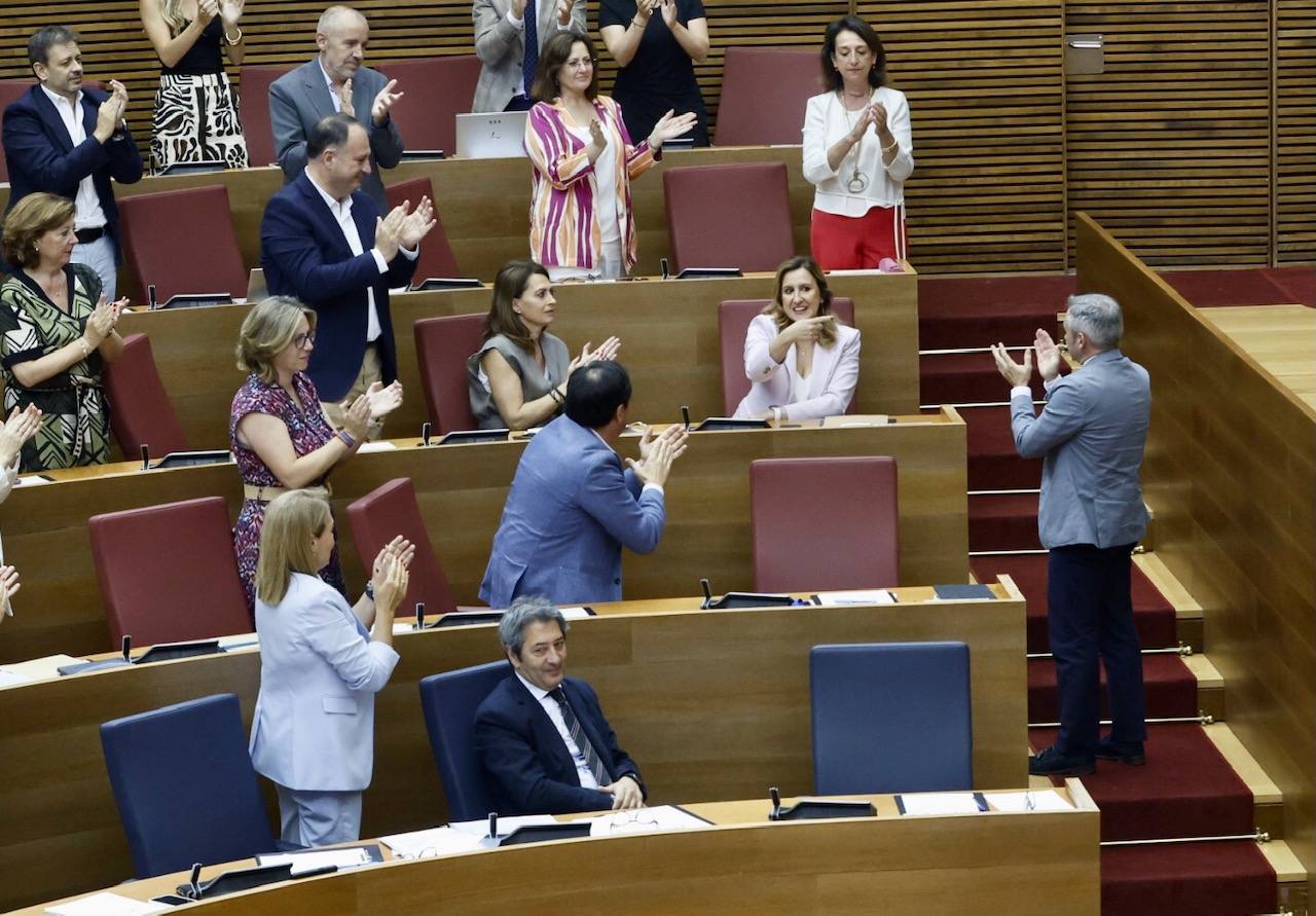 La sesión de control a Mazón en Les Corts, en imágenes