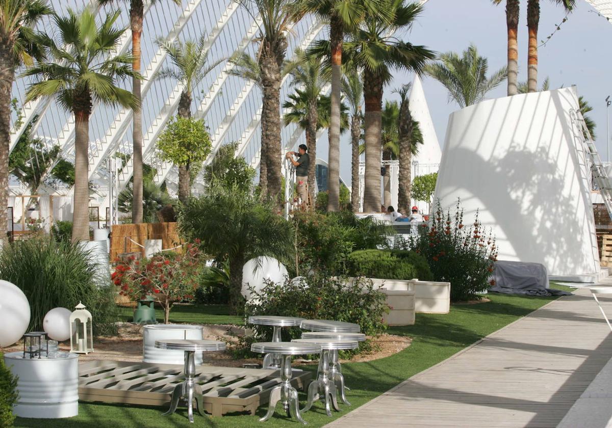 Terraza de l'Umbracle.