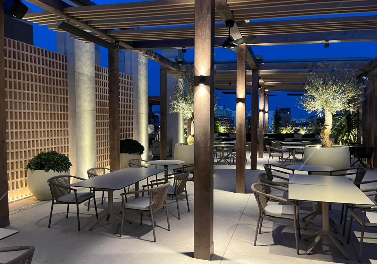 La nueva Terracita del Palace, un oasis urbano