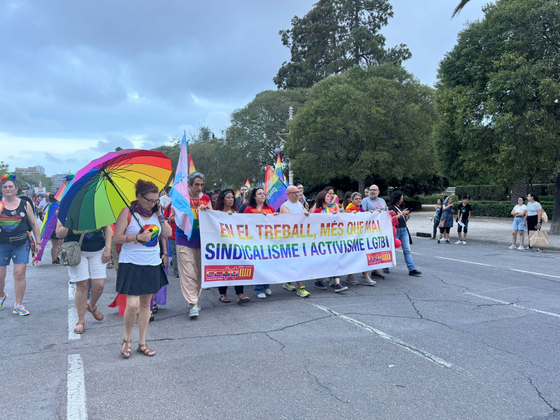 Manifestación del Orgullo LGTBI en Valencia