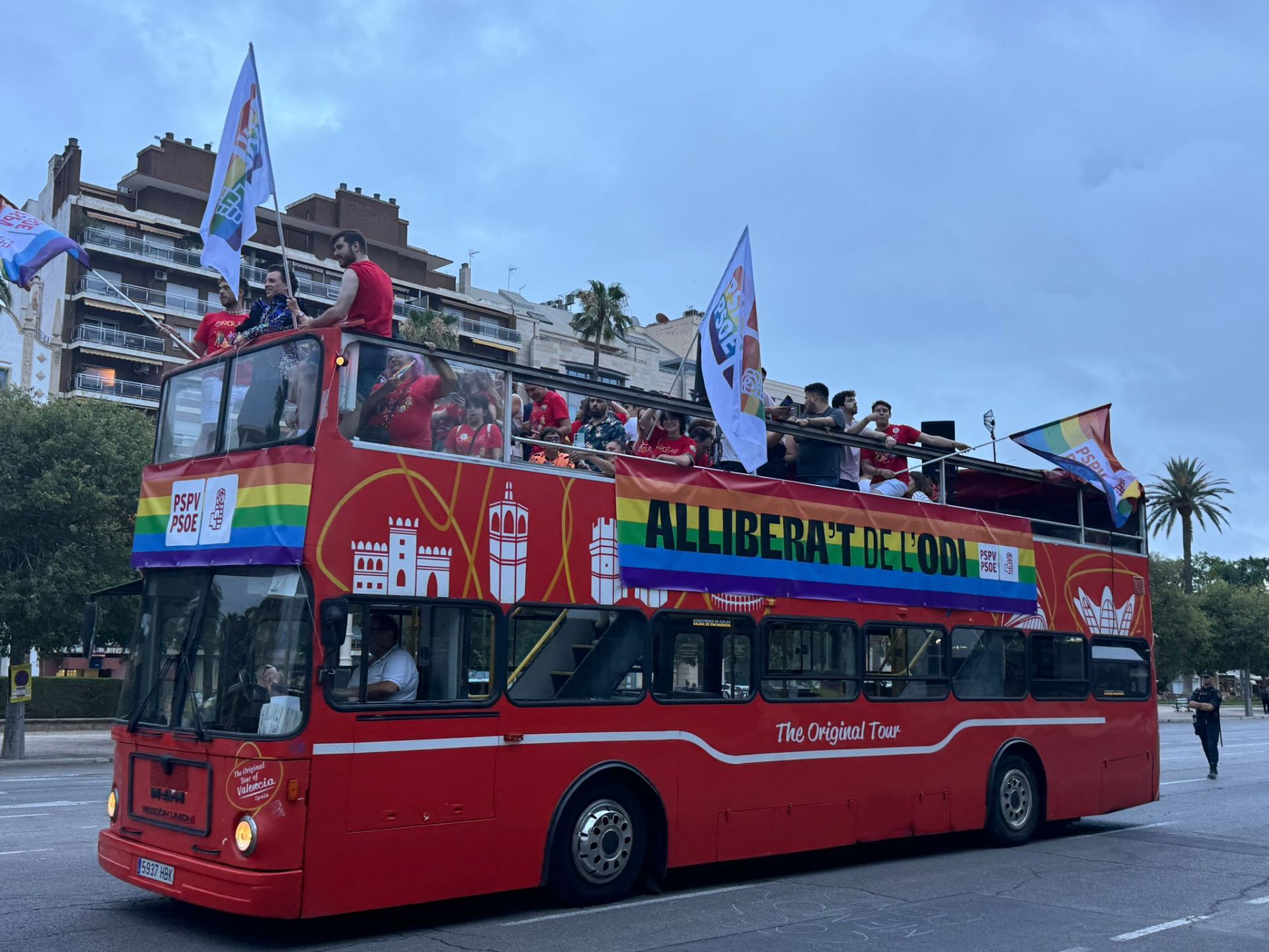 Manifestación del Orgullo LGTBI en Valencia