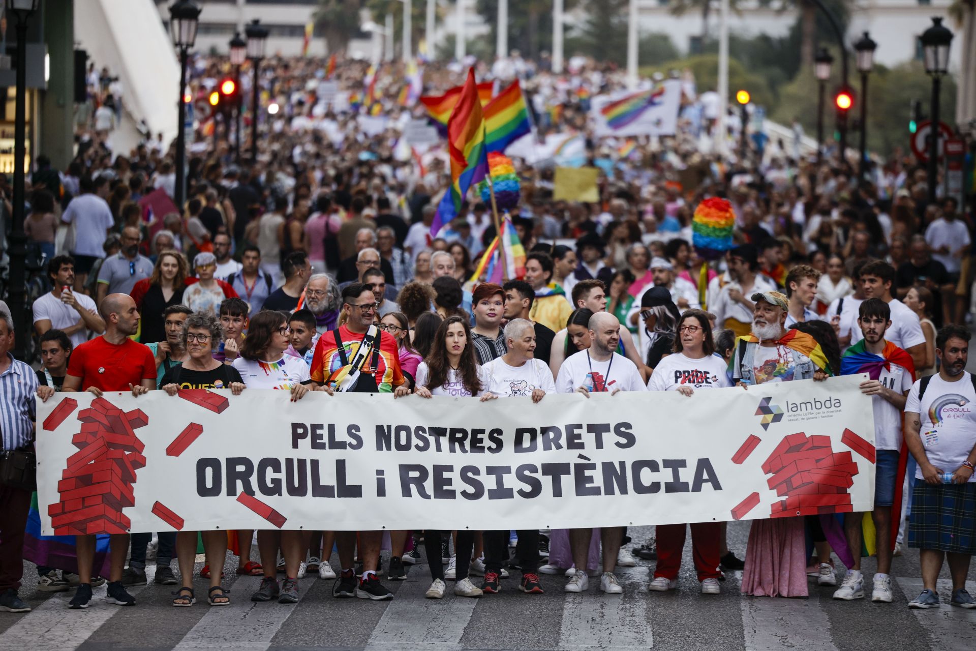 Manifestación del Orgullo LGTBI en Valencia