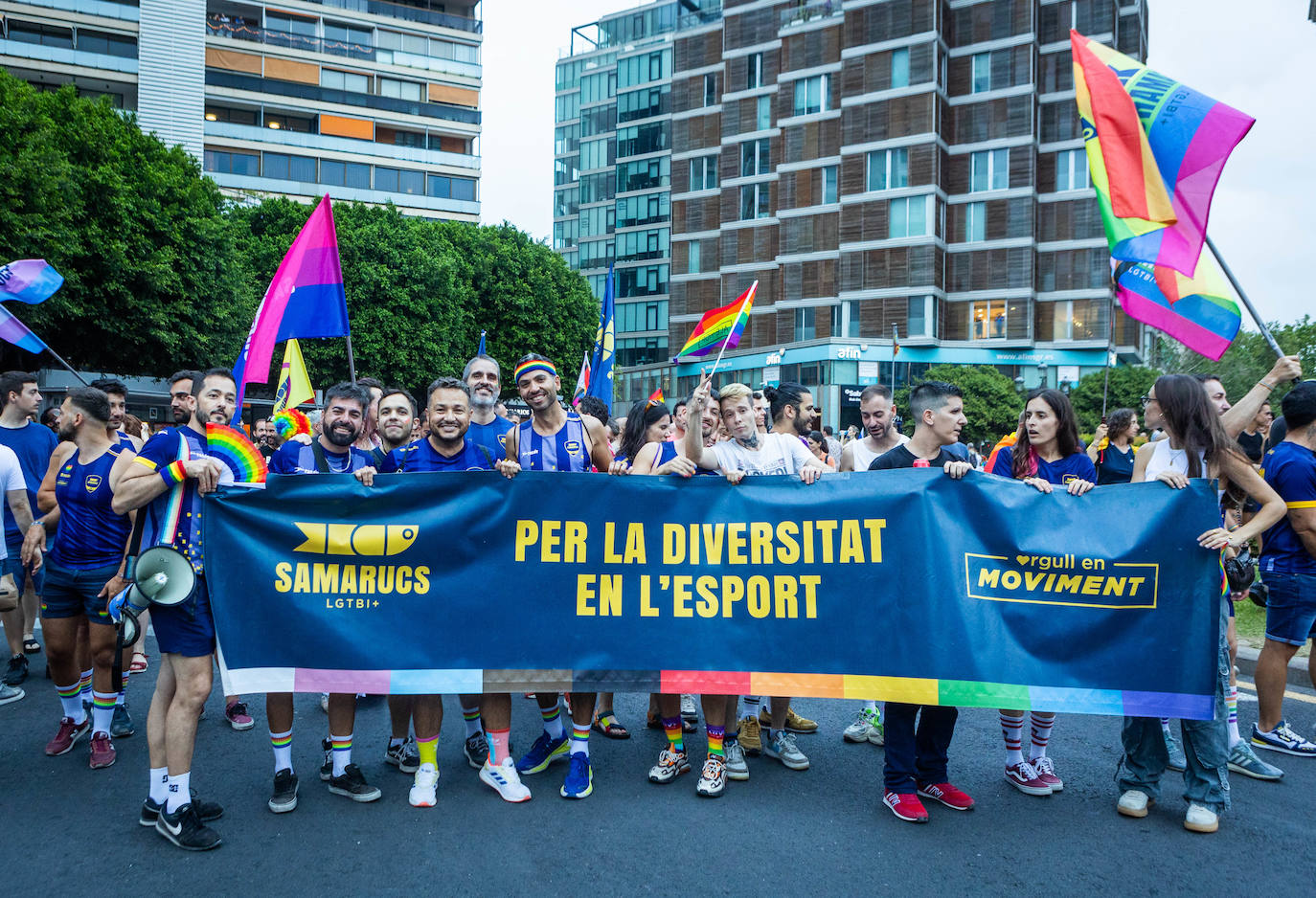 Manifestación del Orgullo LGTBI en Valencia