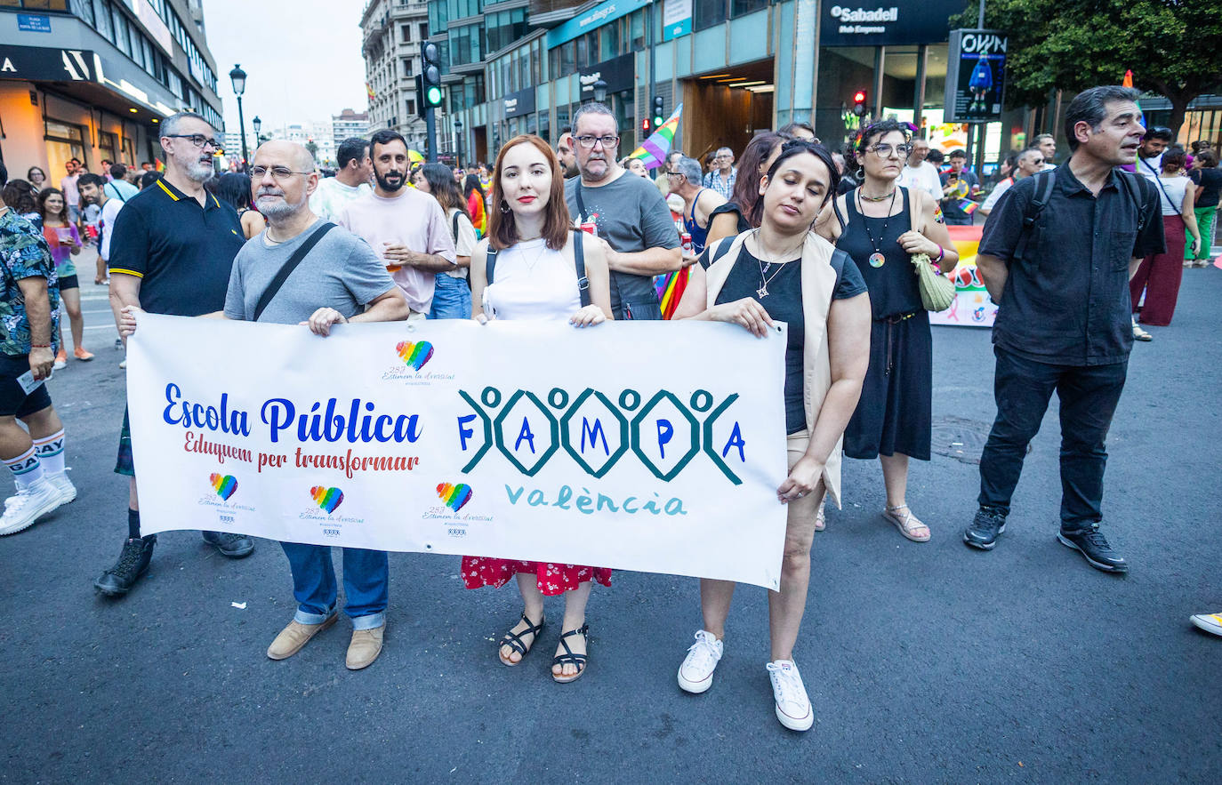 Manifestación del Orgullo LGTBI en Valencia