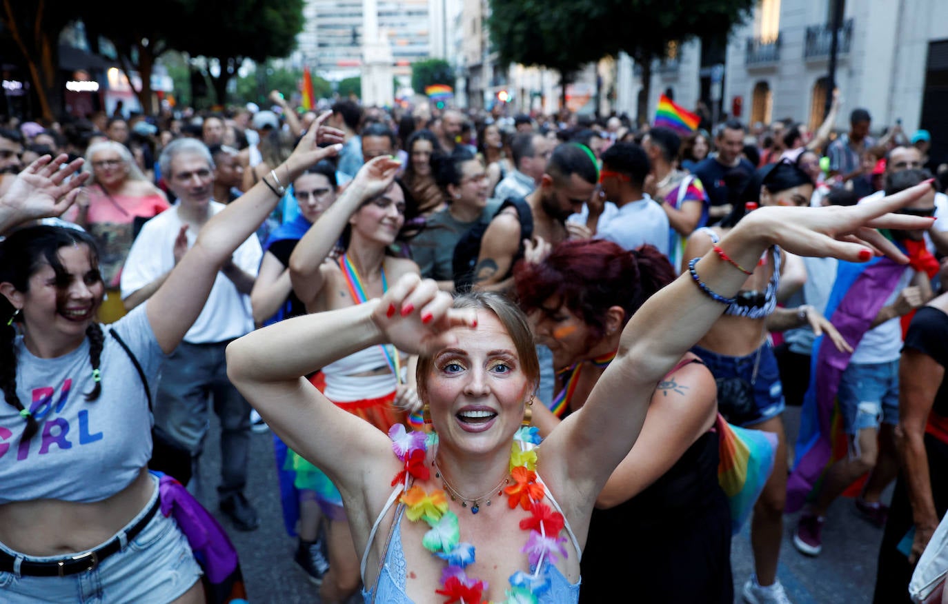 Manifestación del Orgullo LGTBI en Valencia