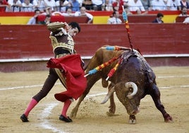 Una corrida de la Feria de Julio de Valencia de 2023.