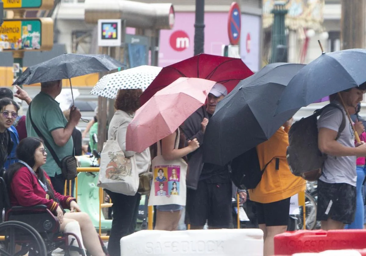 Las lluvias llegarán a la costa valenciana en los próximos días