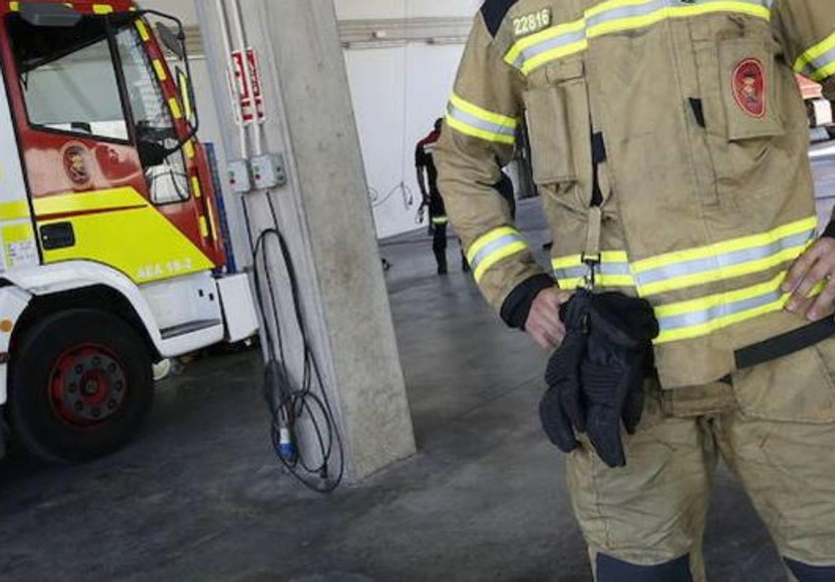 Un bombero, en una imagen de archivo.