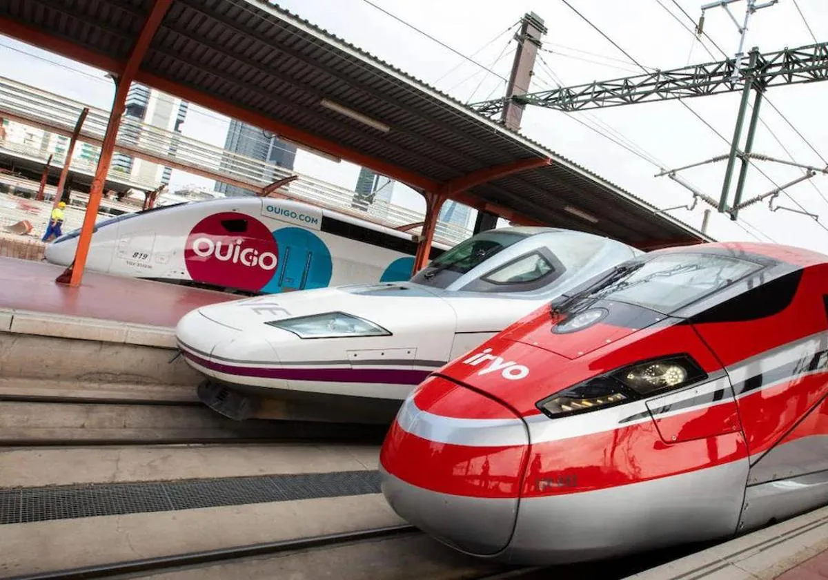 Interrumpida la circulación de un tren de alta velocidad entre Valencia y Barcelona por las lluvias