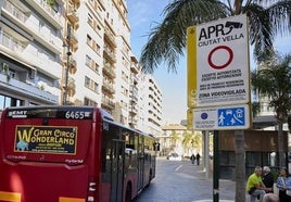 Entrada a la Zona de Bajas Emisiones de Especial Sensibilidad, dentro del distrito de Ciutat Vella.