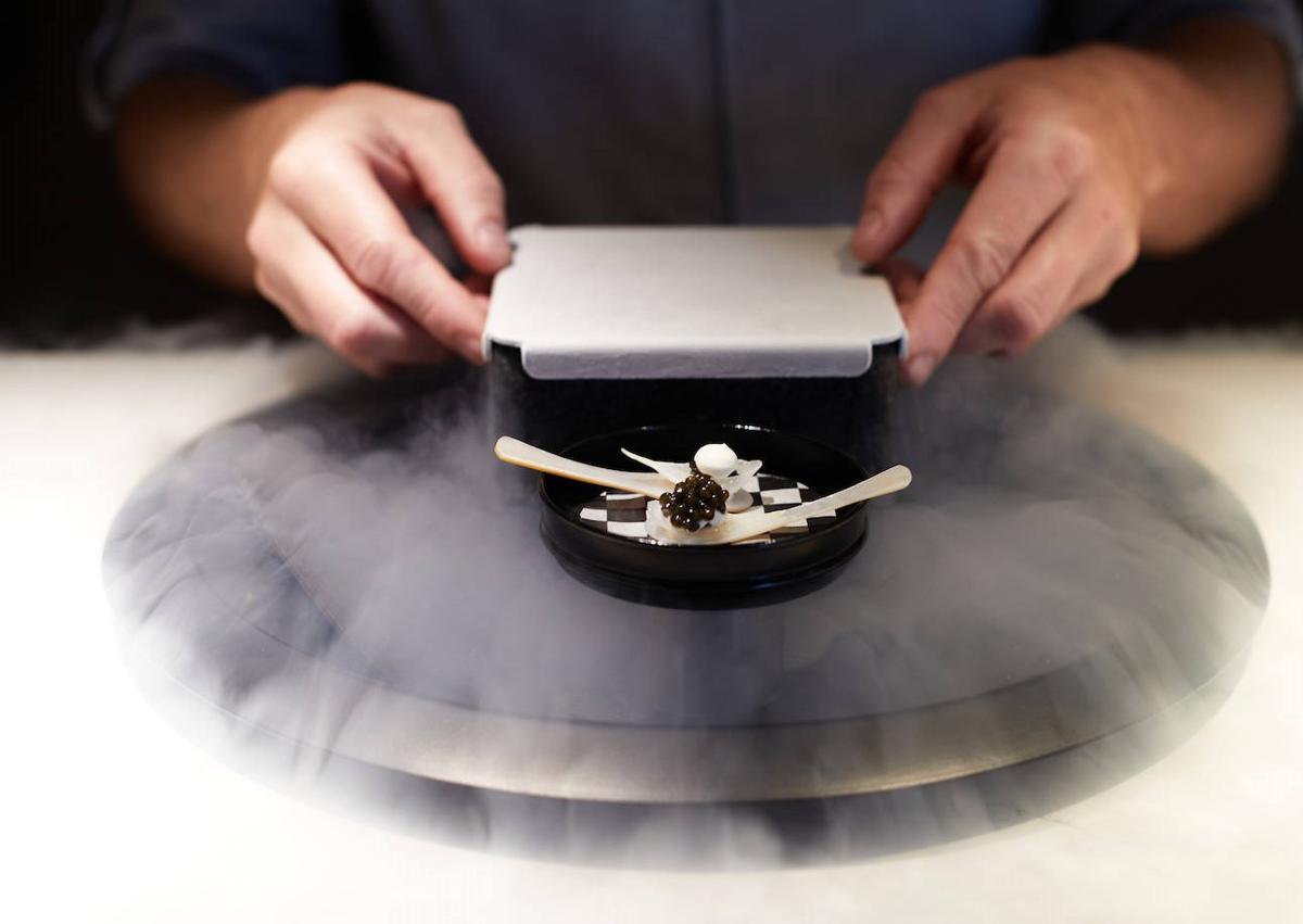 Imagen secundaria 1 - Un viaje culinario por los colores: la sorpresa que aguarda un restaurante de Valencia