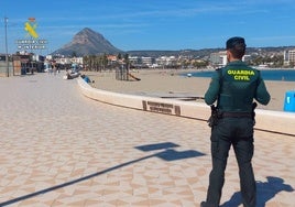 Un agente de la Guardia Civil en una imagen de archivo.