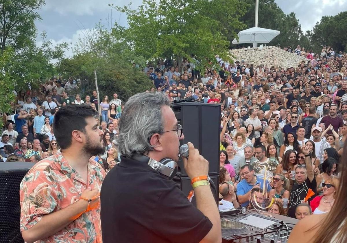 Una edición anterior del festival en el Parque de Cabecera.