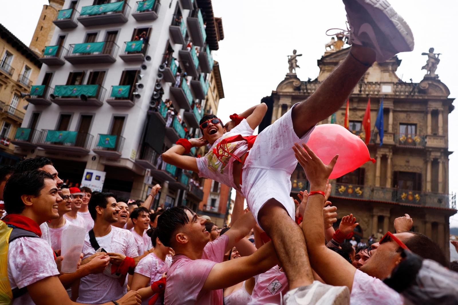 Así ha sido el Chupinazo de los Sanfermines 2024