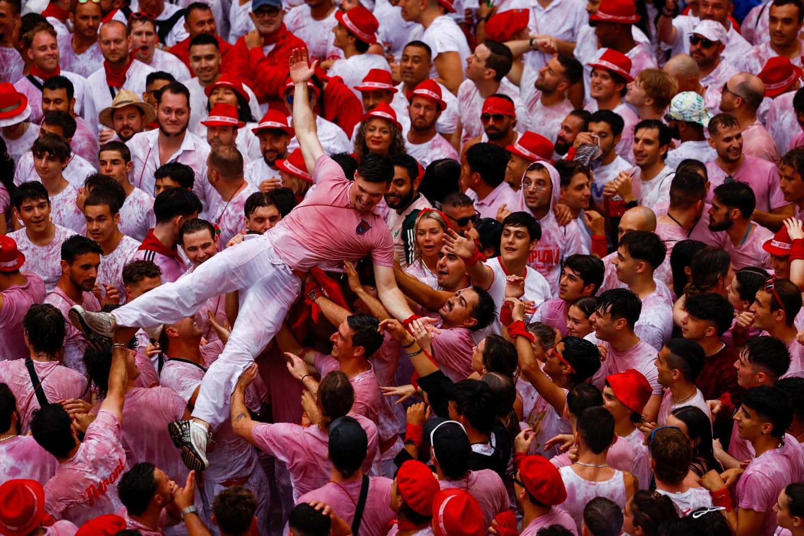 Así ha sido el Chupinazo de los Sanfermines 2024