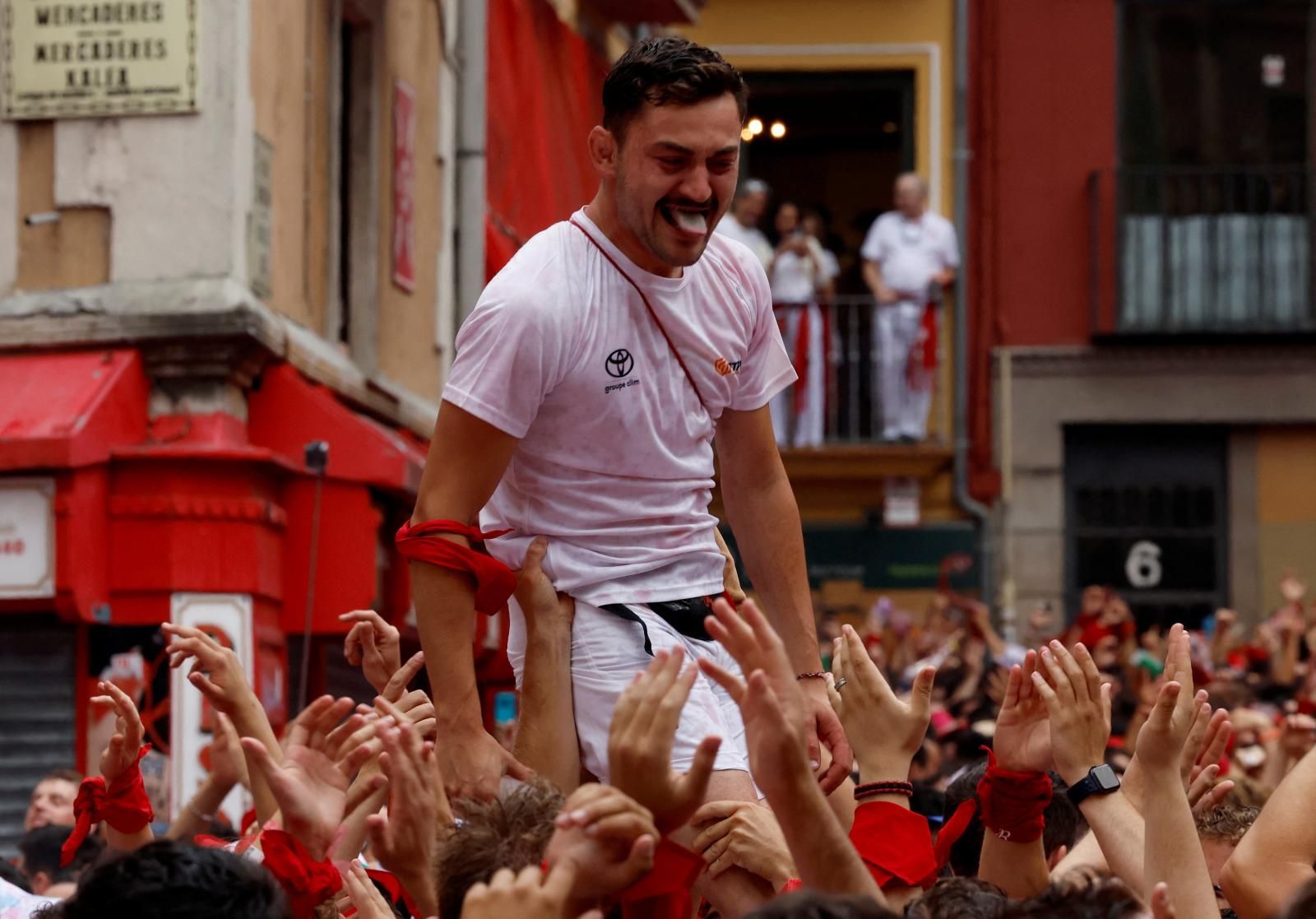 Así ha sido el Chupinazo de los Sanfermines 2024