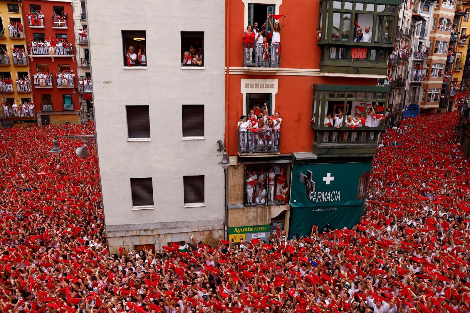 Así ha sido el Chupinazo de los Sanfermines 2024