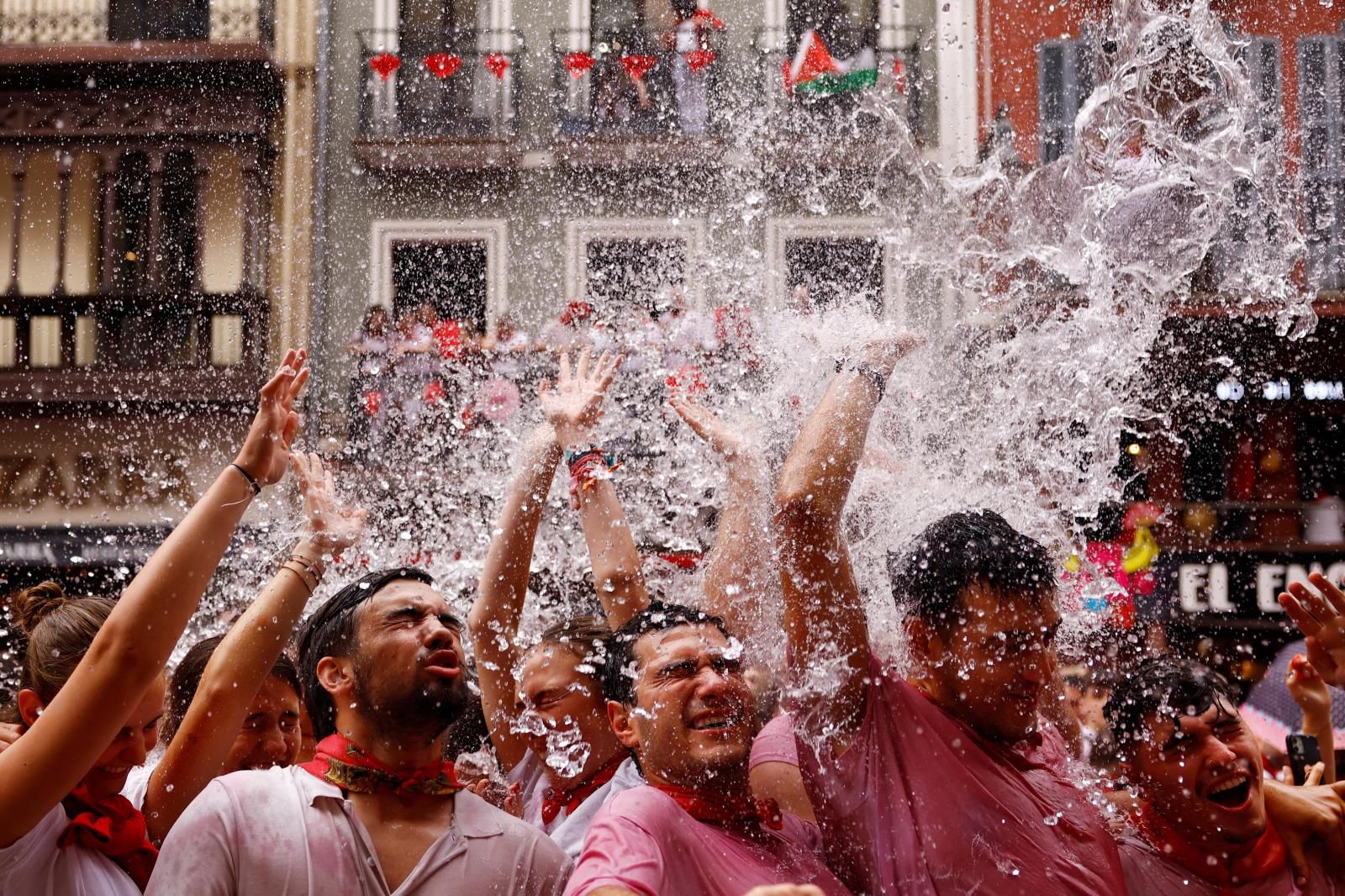 Así ha sido el Chupinazo de los Sanfermines 2024