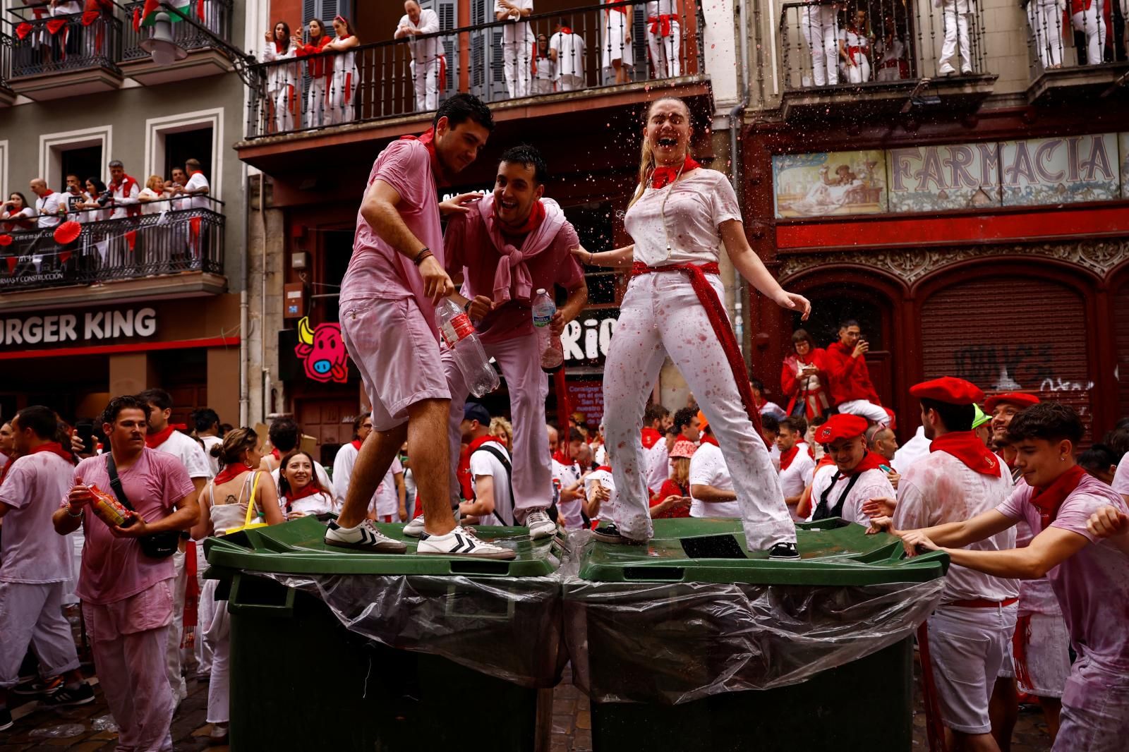 Así ha sido el Chupinazo de los Sanfermines 2024