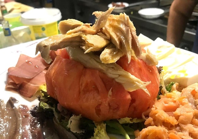 Tomate valenciano y sus salazones.