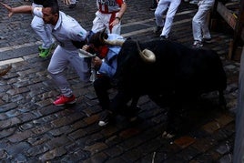 Segundo encierro de Sanfermines.