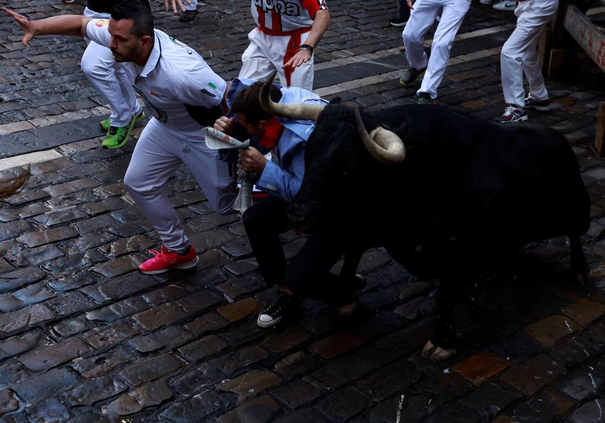 Segundo encierro de Sanfermines.