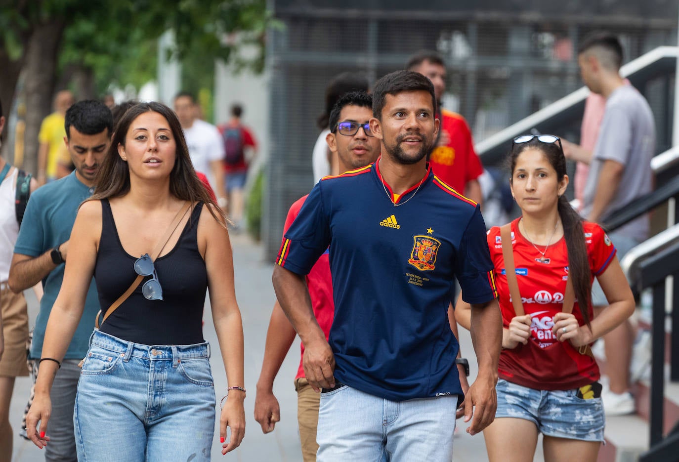 La Fonteta estalla con la victoria de España frente a Francia en la semifinal de la Eurocopa