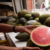 El truco para elegir la mejor sandía del supermercado