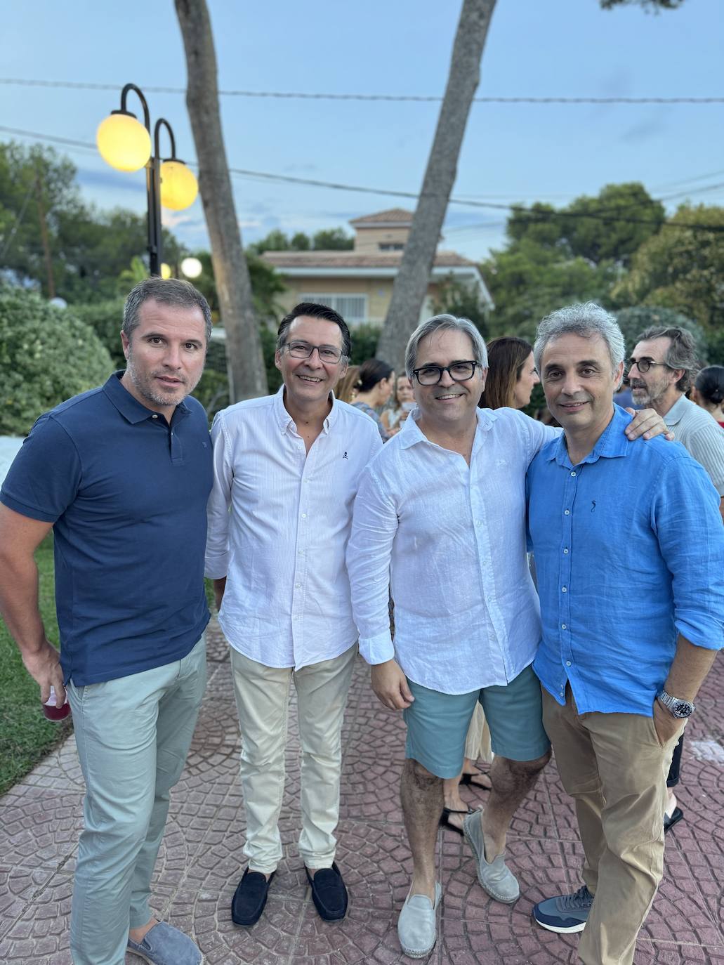 Miguel Lozano, Philippe Vignes, Pablo Jordán y Ricardo Gimeno.