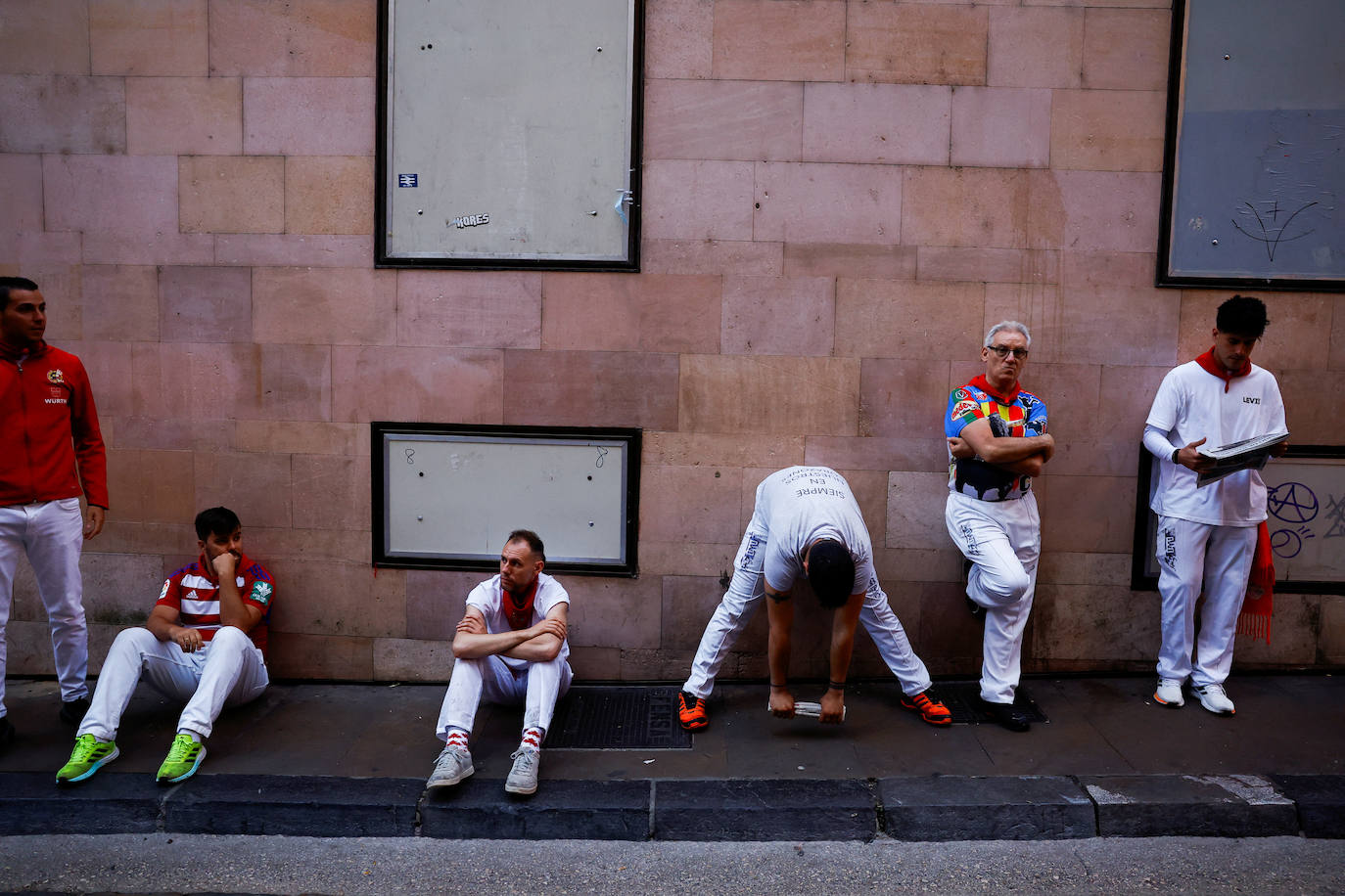 Las mejores imágenes del octavo encierro de San Fermín 2024