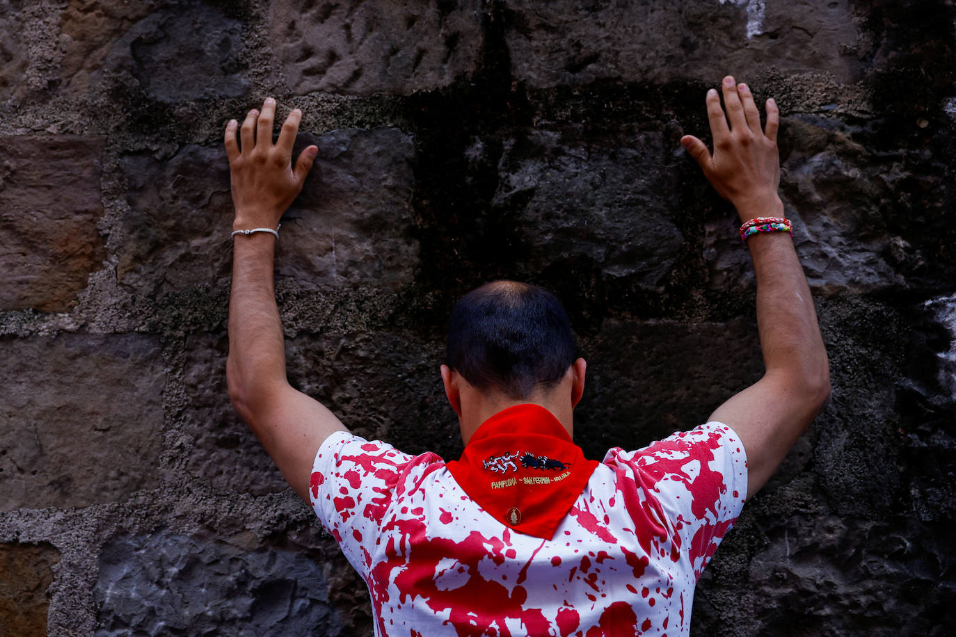 Las mejores imágenes del octavo encierro de San Fermín 2024