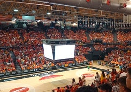 Llenazo en la Fonteta para ver a la Selección en la final de la Eurocopa