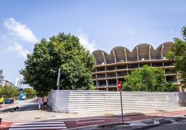 Aspecto exterior del nuevo Mestalla.