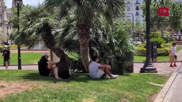 Los termómetros se disparan en Valencia por la ola de calor