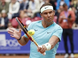 Nadal, en el torneo de Bastad.