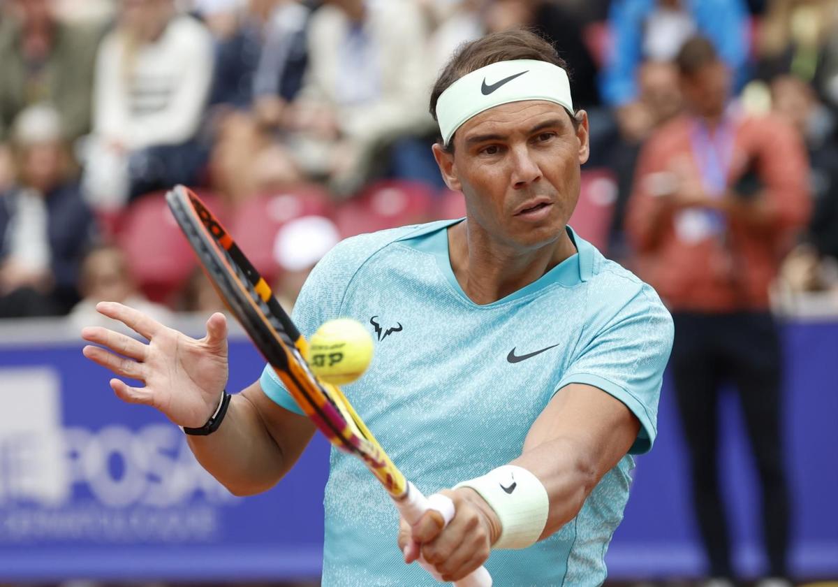 Nadal, en el torneo de Bastad.