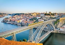 Puente de Don Luis en Oporto.