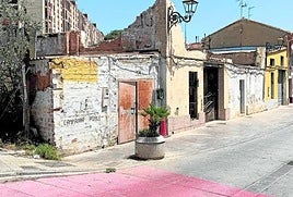 Zona ocupada del barrio.