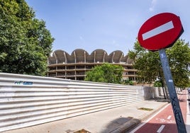 Estado actual del Nuevo Mestalla.