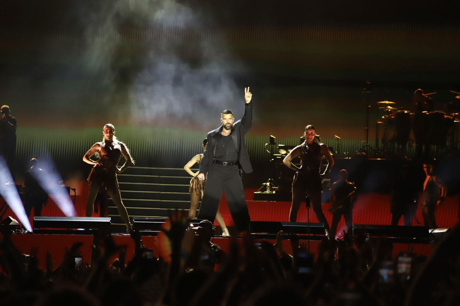 Así ha sido el concierto de Ricky Martin en Valencia