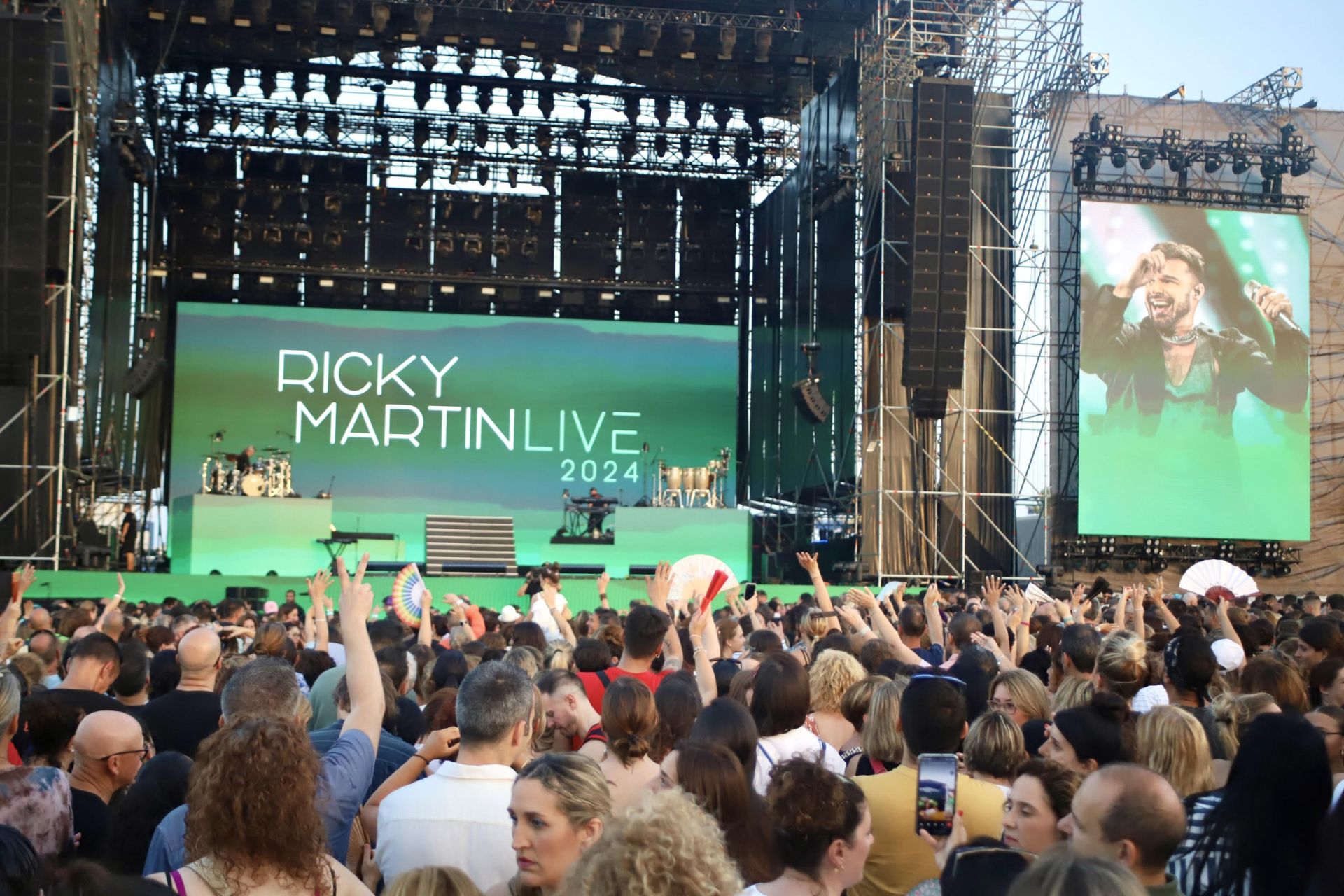 Así ha sido el concierto de Ricky Martin en Valencia