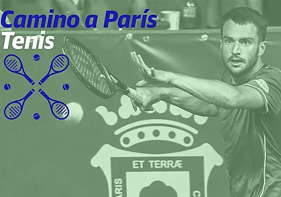 Pedro Martínez Portero golpea de derechas en la reciente Copa del Rey.