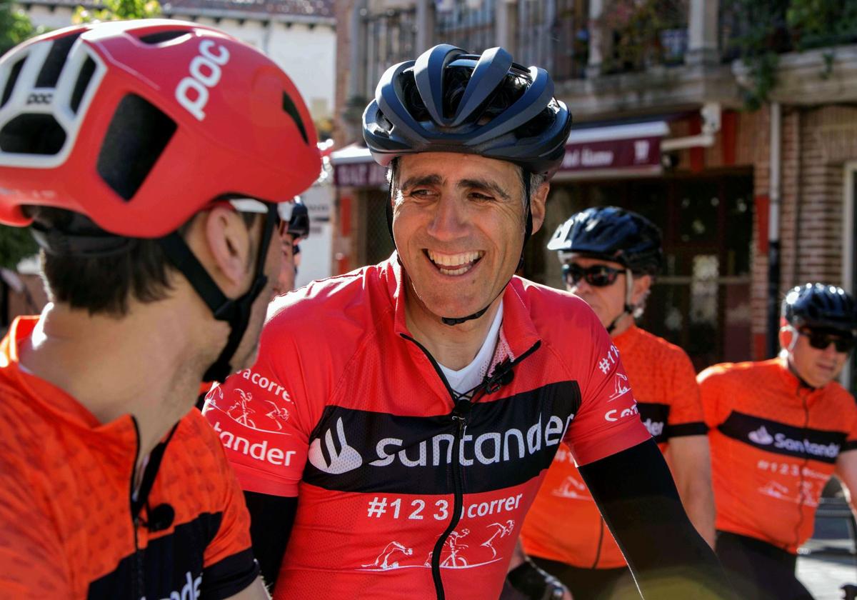 Miguel Indurain, en una fotografía de 2019.