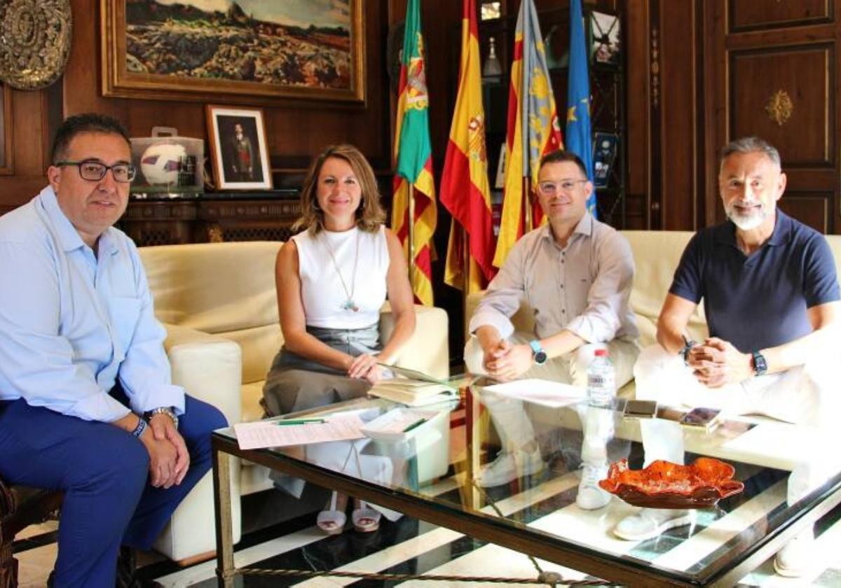 Reunión en el ayuntamiento de Castelló.