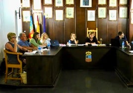 Pleno del Ayuntamiento de Quartell.