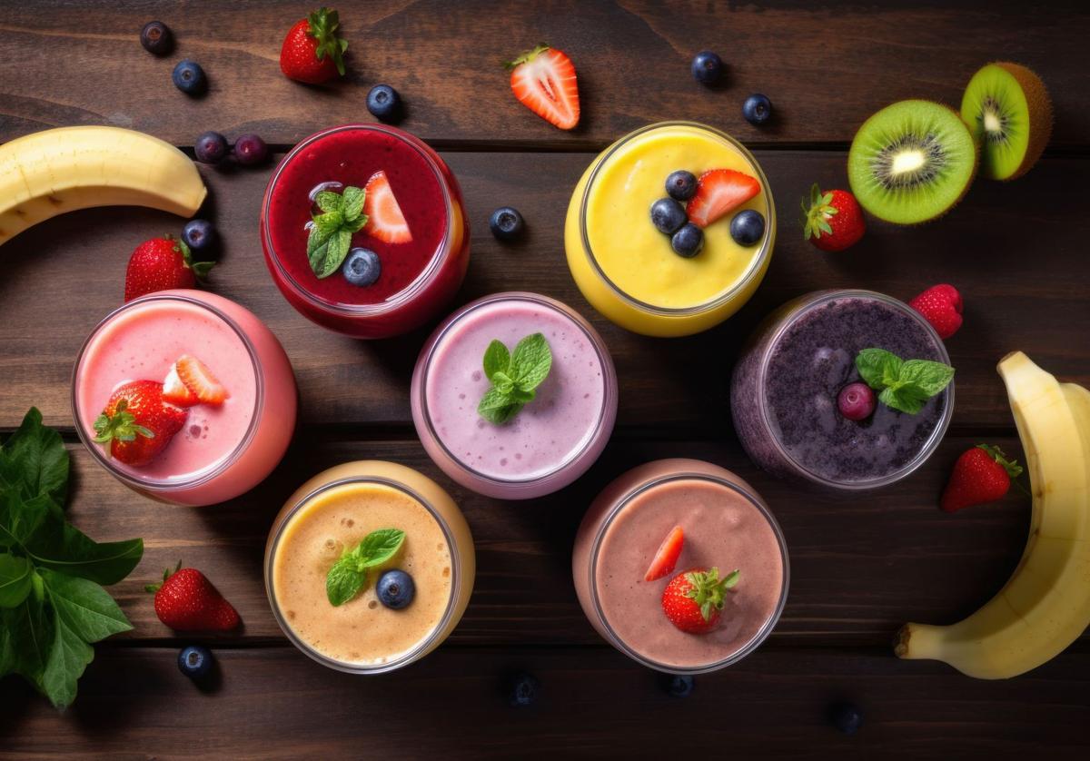 Los smoothies o batidos son una alternativa interesante y refrescante para verano.